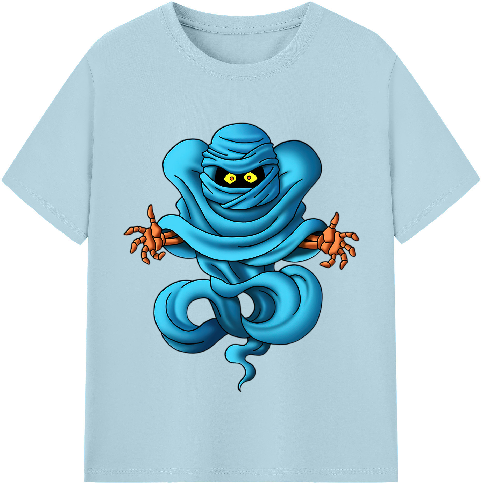 （画像用） ドラゴンクエスト Doragon Kuesuto Dragon Quest 綿100％半袖Tシャツ（フロントプリント）